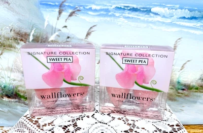 Bath Body Works Signature Collection Wallflowers Recambios SWEET GUISANTE 4 Bombillas NUEVO Foto 1 de 3