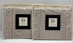 Studio D ALLEGRO bedding standard pillow sham khaki (2) 20x26 - Picture 1 of 8