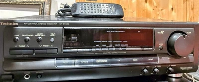 TECHNICS : AV STEREO RECEIVER ~ CLASS H+ AMP ~ MODEL SA-EX500 WITH REMOTE BUNDLE - Image 1 of 4