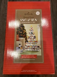 2014 Hallmark Christmas Concert Snowmen Special Edition w/ Conductor Complete! - Picture 1 of 18