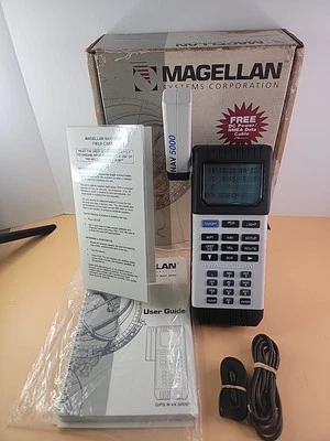 Magellan GPS NAV 5000 DX Pacote NMEA Cabo Cordão Guia Caixa Original Testada  - Imagem 1 de 4