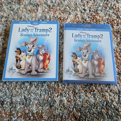 Lady & the Tramp 2: Scamp's Adventure (Blu-ray/DVD/Digital, 2018) Slipcover New  - Image 1 of 2
