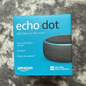 Altavoz inteligente Amazon Echo Dot (3ª generación) con Alexa - carbón - Imagen 1 de 11