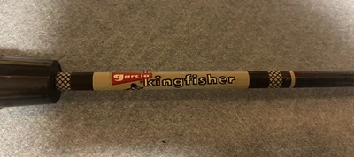 VINTAGE   GARCIA   "KINGFISHER"   2327 2 Piece  6 FOOT Medium SPINNING ROD - Image 1 of 4