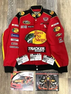 Bass Pro Shop Nascar Signed Jacked + Pictures Signed - COA INCLUDED LARGE - Picture 1 of 7