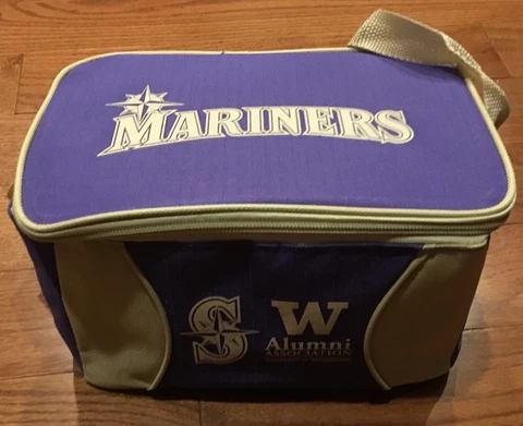 Seattle Mariners / University of Washington Alumni Association Lunch Bag Cooler Cover