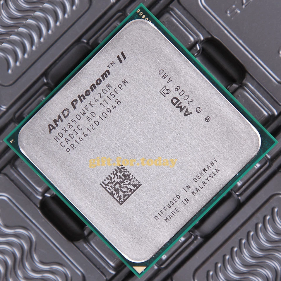 Original AMD Phenom II X4 850 3.3 GHz Quad-Core (HDX850WFK42GM) Processor CPU - Image 1 of 1