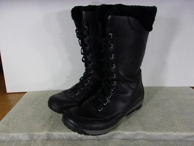 Helly Hansen Botas MUJER Invierno Media Pantorrilla Cuero Negro Con Cremallera Talla 7 ¡En muy buena condición!! Foto 1 de 4