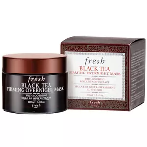 Máscara reafirmante de té negro fresco durante la noche, hidratante intensa, envío gratuito (3,3 oz) - Imagen 1 de 5