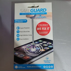 Liquipel Safe Guard protección contra arañazos iPhone 6/6s/7/8 nuevo SE 2020 - Imagen 1 de 2