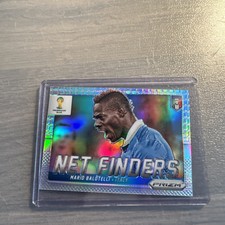 Mario Balotelli 2014 Panini FIFA World Cup Brazil Prizm Net Finders Silver #17