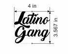 2x Latino Gang Decal Sticker Vinyl For Car Laptop Spanish
