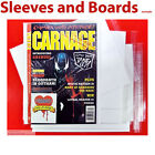 Total Carnage Comic Bags ONLY (for A4) Reseal or Tape Size5 NEW x 10  New