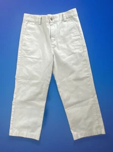 Vineyard Vines Boys Club Pants Khakis Stone Straight Leg 100% Cotton Size 10 - Picture 1 of 8