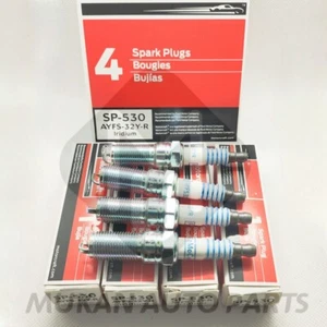 SET OF 4 SP-530 AYFS32YR Iridium Spark Plugs For Ford Escape Lincoln MKZ Fusion - Picture 1 of 8