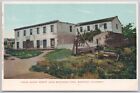 Monterey California Linen Postcard The Robert Louis Stevenson House