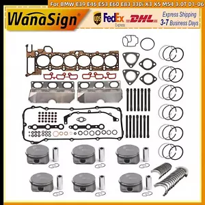 Motor Umbausatz Lager für 01-06 BMW E39 E46 E53 E60 E83 330i X3 X5 M54 3.0T - Bild 1 von 20