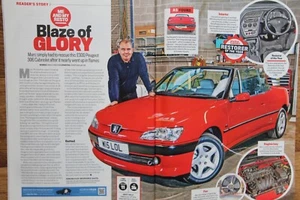 Original 2022 PC magazine article: PEUGEOT 306 cabriolet restored - Imagen 1 de 1