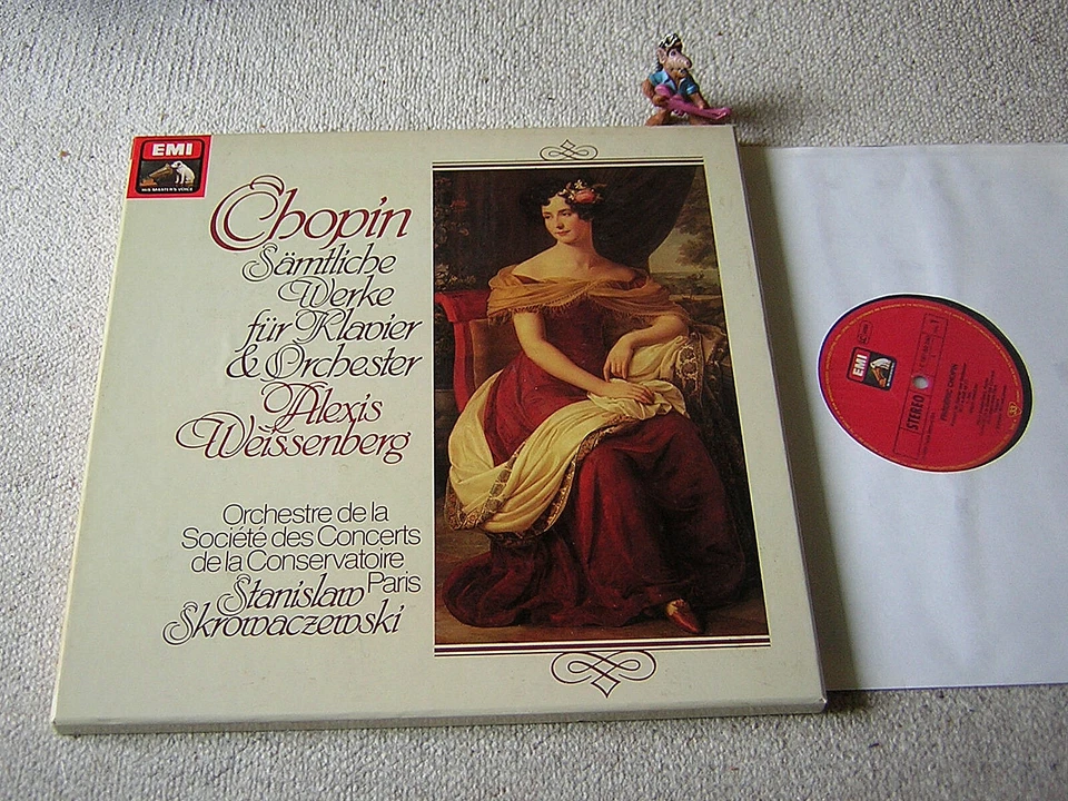 CHOPIN Werke für Klavier & Orchester WEISSENBERG SKROWACZEWSKI GER 3LP BOS EMI - Bild 1 von 1