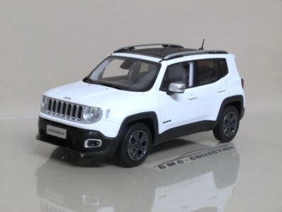 JEEP RENEGADE LiMiTED SUV 2017 BiANCO WHiTE GAC FCA 1/18 (NO KYOSHO AUTOART) - Immagine 1 di 4