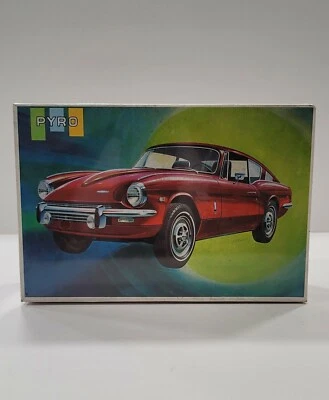 Vintage 1969 Triumph GT6+ Coupe PYRO Plastics Model Car Kit C503-200 NOS Sealed  - Image 1 of 4