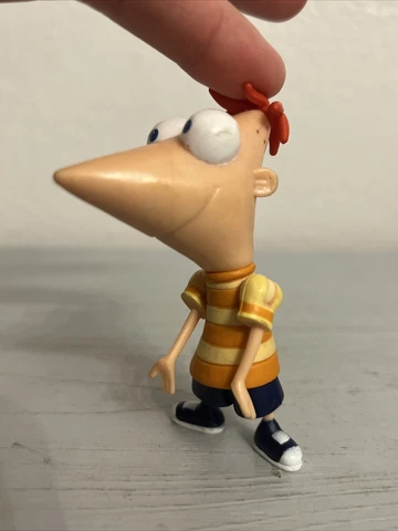 PHINEAS AND FERB -PHINEAS FLYN 3” ACTION FIGURE TOY (PRE-OWNED) Cover