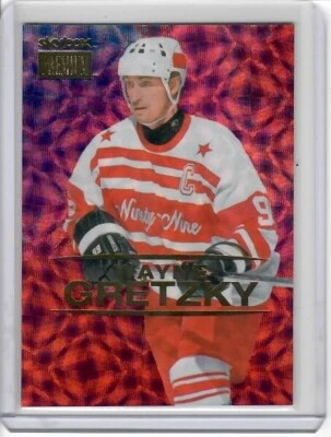 Skybox Metal Universe Champions Premium 2021 #S-20 Wayne Gretzky Rubies 59/100 Foto 1 de 2