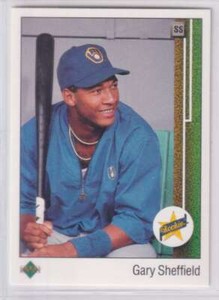 Gary Sheffield 1989 Upper Deck Rookie #13 Brewers {0410