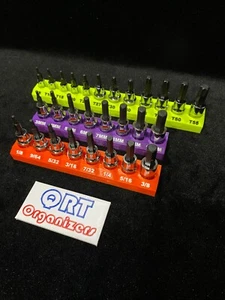 QRT Mag Lock Custom Icon Allen/Torx Hex Bit Organizer Rails - Picture 1 of 9