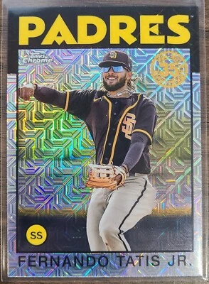 2021 TOPPS UPDATE SILVER PACK 1986 MOJO REFRACTOR PICK FROM LIST ROOKIES & BASE! - Image 1 of 2