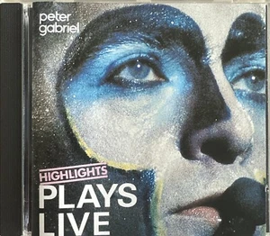 Peter Gabriel - Plays Live - Highlights - Virgin/ Charisma CD. Exc Condition - Picture 1 of 3