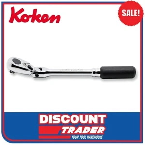 Koken Z Series 1/4″ Drive Reversible Flex Head Long Ratchet 160mm - 2726Z-160 - Picture 1 of 2