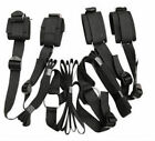 Bondage Bed Restraint Harness Strap Rope Ankle Cuffs Handcuffs Couple SM