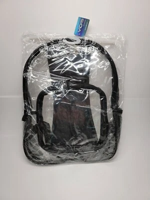 MOCHILA MOCHILA BOLSA TRANSPARENTE PVC ECOLÓGICA ENCORE BRANDZ VOS Foto 1 de 3