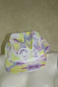 neff New Adult yellow/purple tie die snap back hat___ NWT R13F2 - Picture 1 of 5
