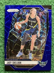 Panini Prizm WNBA 2024 - Jacy Sheldon #141 Blue Velocity Prizm (RC) - Imagen 1 de 1