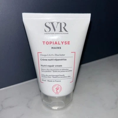 SVR TOPIALYSE MAINS Nutri-repair cream 50ML for Ultra Dry Damaged Hands *Expired - Image 1 of 4