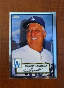 Tommy Lasorda 2021 Topps Chrome Platinum Anniversary Baseball Card # 651 - Picture 1 of 1