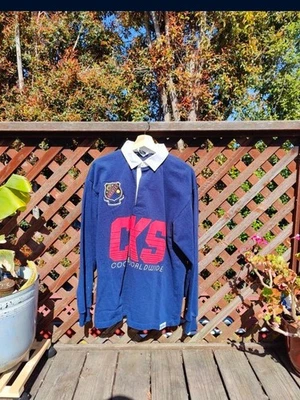 Cookies SF Men's Rugby Style Long Sleeve Shirt Size Large - Image 1 of 4