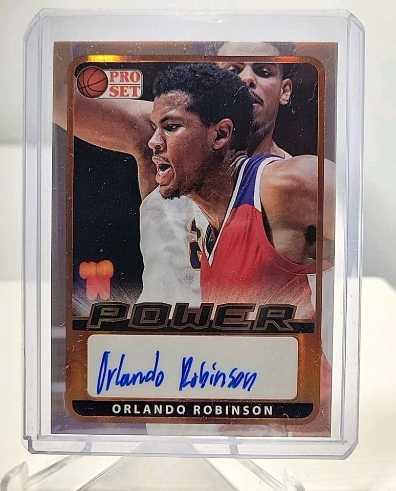 2022 Pro Set Power Orlando Robinson Auto #PA-OR1 NBA Basketball  - Image 1 of 4