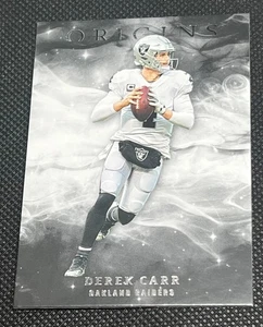 Panini Origins 2019 - Derek Carr #71 Raiders - Imagen 1 de 2
