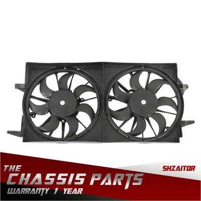 Conjunto de ventilador de refrigeración del radiador para Chevrolet Malibu 1998 1999 2000 2001 2002-2003 Foto 1 de 4