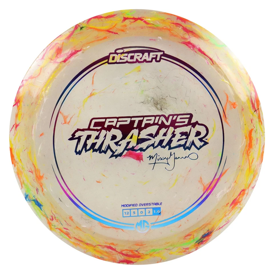 Discraft Disc Golf 2025 Missy Gannon Z Jawbreaker Captain’s Thrasher 12/5/0/2 - Image 1 of 1