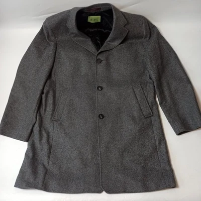 Oliver Sweeney Luxury Wool & Cashmere Overcoat Men's - Grey - Size XXL - Image 1 of 4