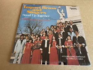 Impact Brass & Singers Stand Up Together Brand New VINYL LP Ozark Bible College - Picture 1 of 4