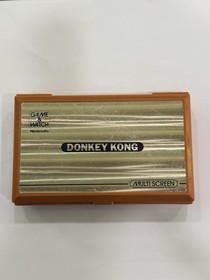 NINTENDO GAME AND WATCH MULTI SCREEN DONKEY KONG HANDHELD VIDEO GAME 1982
