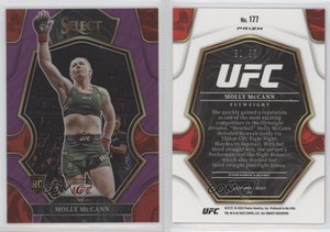 2023 Panini Select UFC Premier Level Purple Prizm /99 Molly McCann Rookie RC