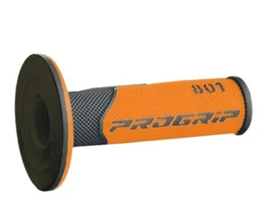 Pro Grip 801 MX Duo-Density Cross Grips Offroad Motocross Black/ Orange 801BKORG - Picture 1 of 2