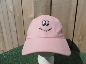 Vans Off The Wall Lazy Oaf Not Now Pink Black & White Bow Baseball Hat Cap - Picture 1 of 9