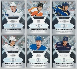 2021-22 Black Diamond Base Diamond Relic Rookies Double #/99 Pick From List !! - Picture 1 of 7
